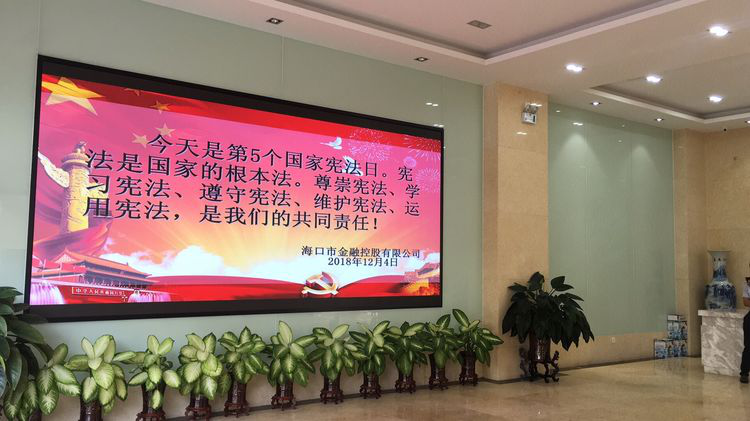 ?？谑袚Ｍ顿Y有限公司開展12.4國家憲法日宣傳活動
